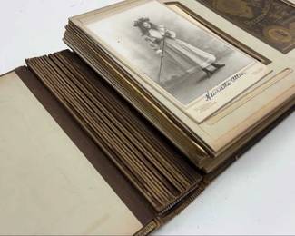 Cabinet Cards In Album, Cleveland