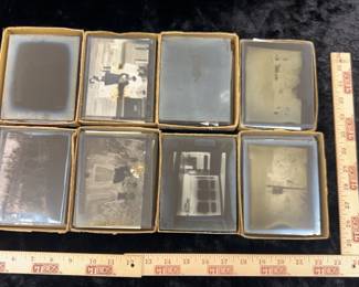 Late 1800s Glass Plate Negatives