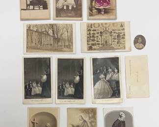Novelty, Religious, Patriotic Carte de Visite CDV