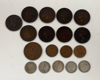 Canadian Coins, Late 1800s, Early 1900s
