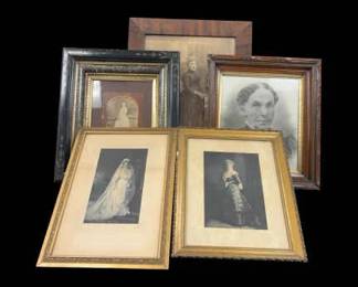 Late 19th Century Framed Portraits
