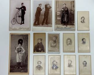 Carte de Visite and Cabinet Cards Fun Fellas
