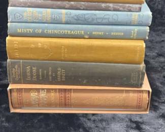 Vintage Novel Lot 3, Lorna Doone, Heidi, Misty