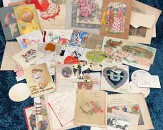 Antique Personalized Greeting Cards