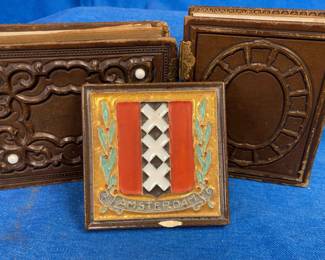For Repair Antique Carte De Visite Albums Amsterdam Tile