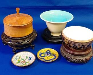 Eclectic Decorative Bowls And Plates Lot