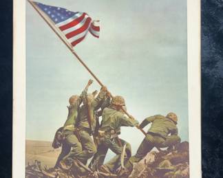 Joe Rosenthal Marines Raising The Flag On Iwo Jima print