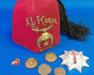 Vintage Masonic Collector Items
