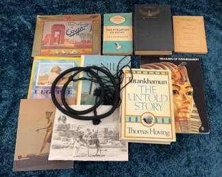 Egypt, Travel Guides, Cleopatra, History and a Vintage Mens Scarf Headband