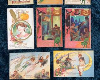 Antique Halloween Postcards