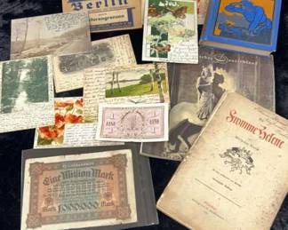 Germany Late 19th, Early 20th Century Travel Ephemera