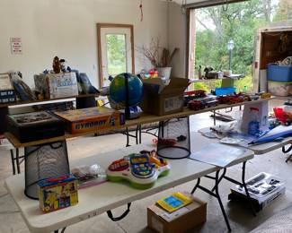 Garage Items, lots of Kids Toys