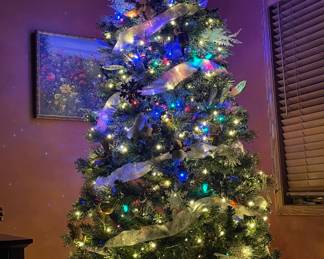 Nine Foot Pre Lit Tree