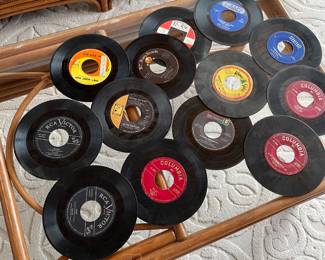 Vintage 45 records!  Fun music!  