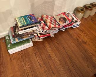 Cookbooks.