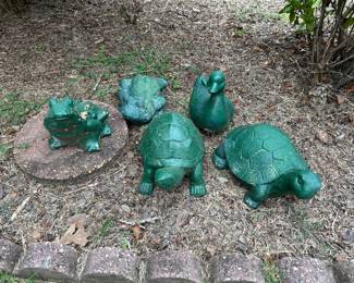 Yard art.