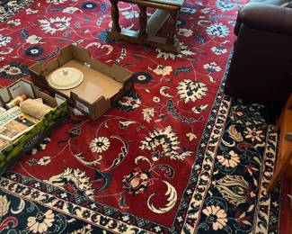 10x13 Capel area wool rug.