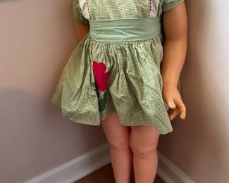 Headless large baby doll. Halloween is coming.