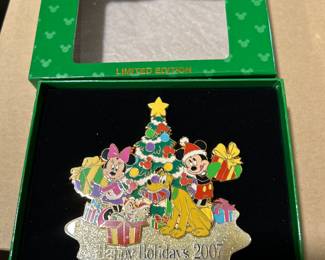 Disney pin in box