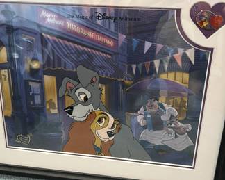 Disney art with pins