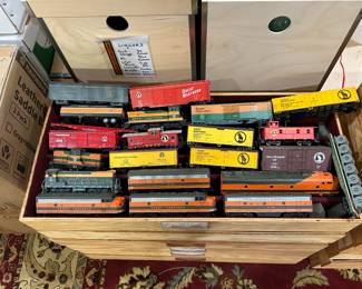 HO scale trains 