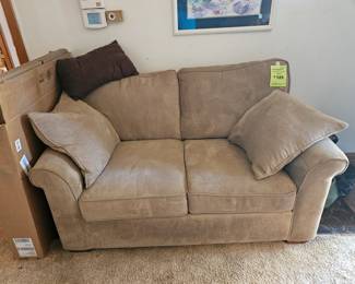 Nice upholstered love seat