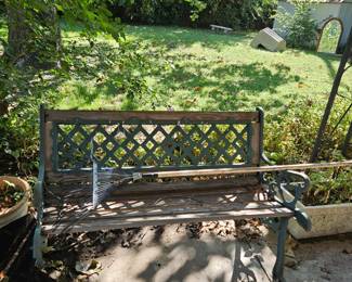 Garden bench