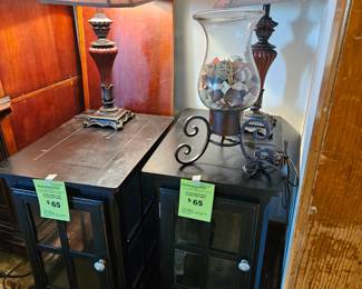 Display end tables