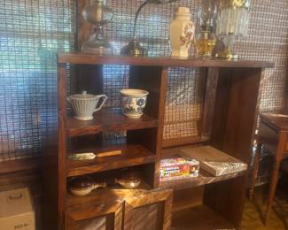 Hurricane lamps, touch lamp, brass lamp and decor