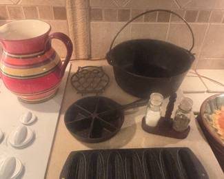 Cast iron pieces