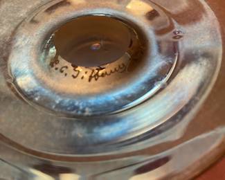 Louis Comfort Tiffany Favrille stem vase