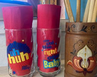 Vintage Pepsi glasses