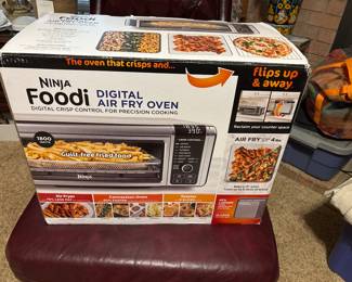 Ninja Foodi Digital Air Fry Oven only used a couple of times took up to much
Counter space
