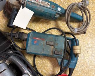 Makita sander grinder Bosch hammer drill