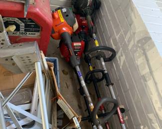 welding machine weed eaters and lots more items