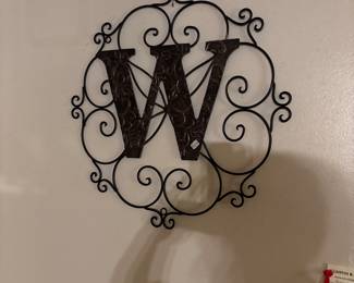 W wall art