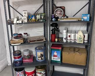 Metal Shelving 