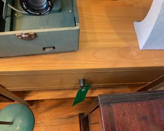 Modern Solid wood end table with one drawer and one shelf $112 + tax