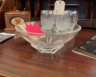 Crystal Steuben bowl $40 + tax