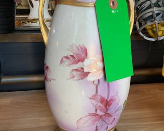 Vintage nippon hand painted vase 