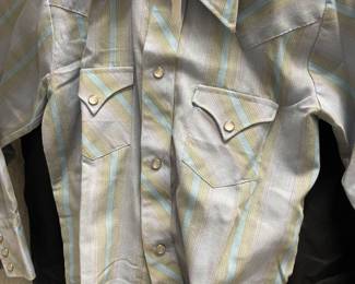 Vintage Children's pearl snap shirt