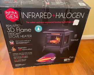 New in box 3D Flame Stove heater