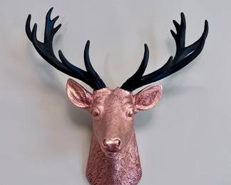Faux Taxidermy Deer Head Wall Mount