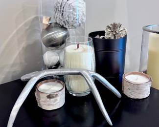 Faux Antlers, Candles and Home Décor 