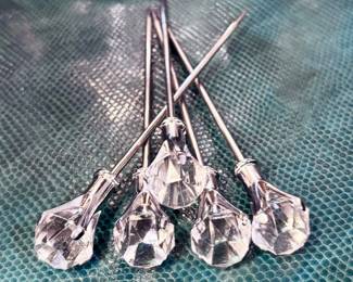 Cute Diamond Cocktail Sticks
