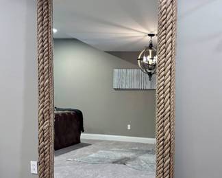 Large Rope Mirror