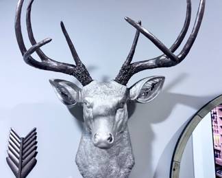 Faux Taxidermy Deer Head Wall Mount