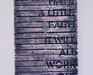 Cute Wooden Sign