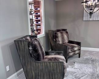 Gorgeous Wingback Arm Chairs