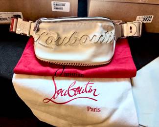 Christian Louboutin Over The Shoulder Bag, Fanny Pack or Back Pack